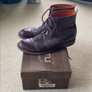 BED:STU Cobbler Series brown boots size 12